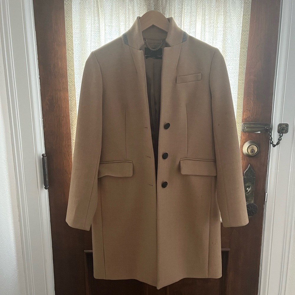 J. CREW Regent Wool Topcoat